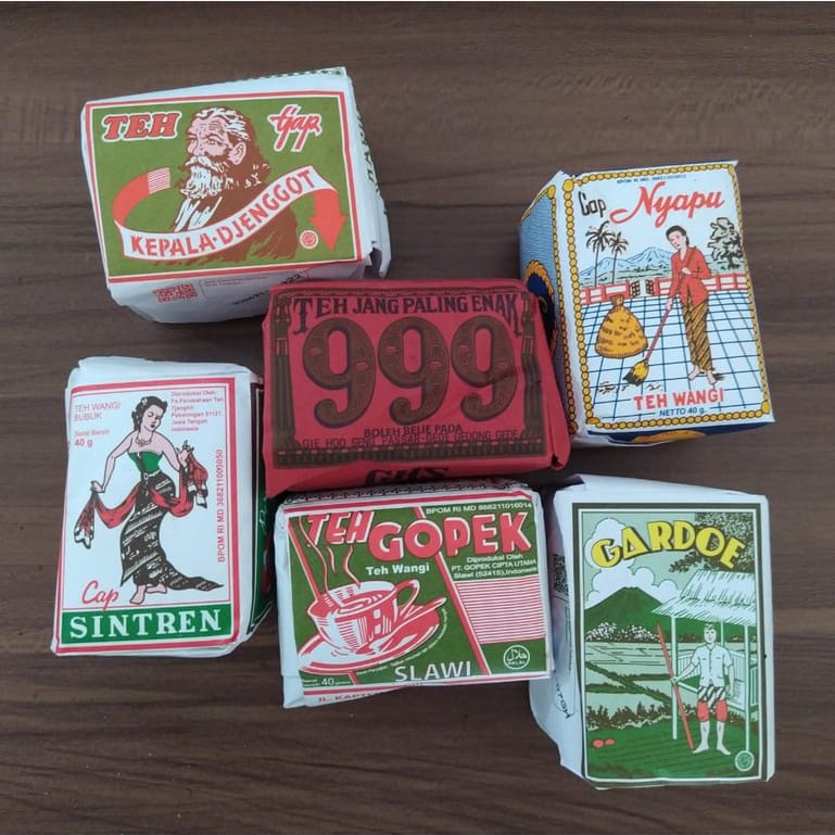 

Paket Teh Racikan Khas Angkringan Solo - Jogja/1 paket 6 Pcs Teh