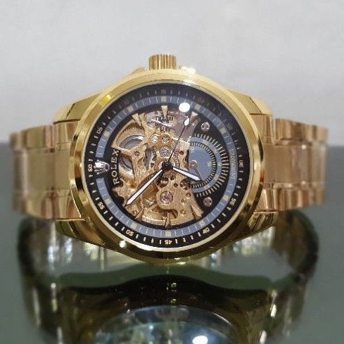 Jam Tangan Rolex Big Chain Speed Gold Series