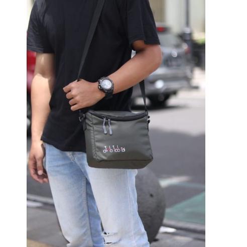 Diskon Belanja Tas Frontblock sepeda lipat waterproof selempang front block