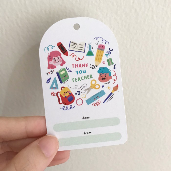 

Hang Tag Thank You Teacher Hari Guru Kenaikan Kelas - Students