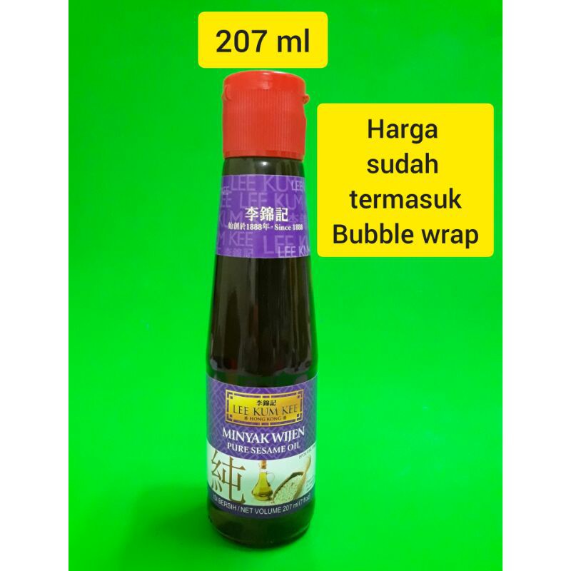 

Minyak Wijen Lee Kum Kee 207 ml ( Pure Sesame Oil )