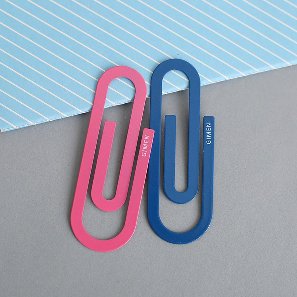 Lanfy Klip Kertas Lucu Kreatif Klip Kertas Besar Metal Clip Bookmark