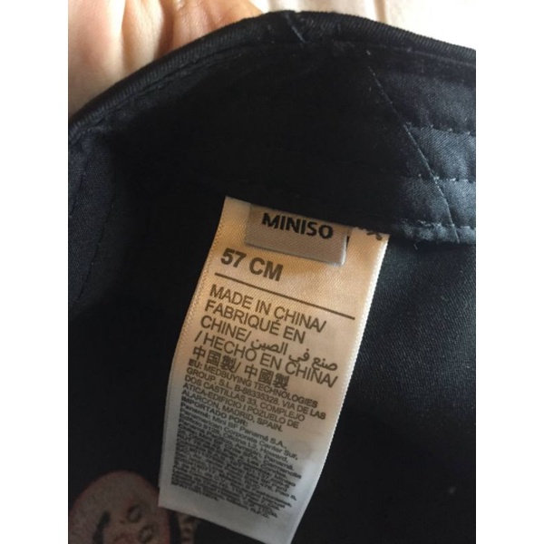 preloved topi MINISO