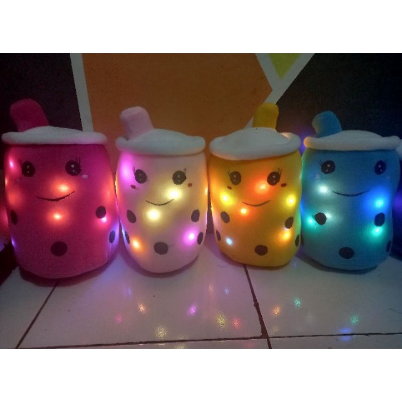 Boneka  Boba Jumbo Lampu Led Nyala Viral Murah