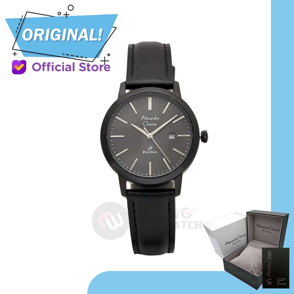 Jam Tangan Wanita Analog Alexandre Christie 1007LD AC1007 AC 1007 LD 1007 LDLIPBA Original Garansi R