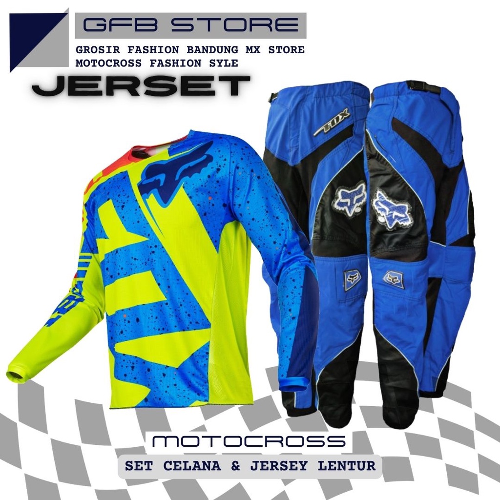 JERSEY MOTOCROSS | JERSEY TRAIL | JERSEY SET | JERSET MOTOCROSS | JERSET TRAIL | GEARSET MOTOCROSS