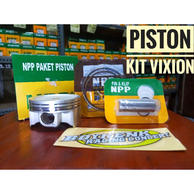 PISTON KIT SEHER VIXION 50 sd 100 NPP - BOYRENK RACING