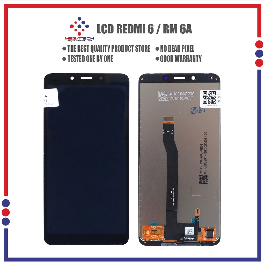 LCD Xiaomi Redmi 6 / LCD Xiaomi Redmi 6a Fullset Touchscreen