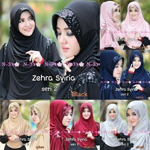 NEW Jilbab Syria Zehra Bergo Zehra Syria Zehra 2 PALING MURAH