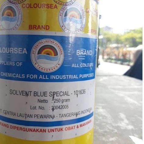 

TERKINI Pewarna minyak coloursea blue spesial T22