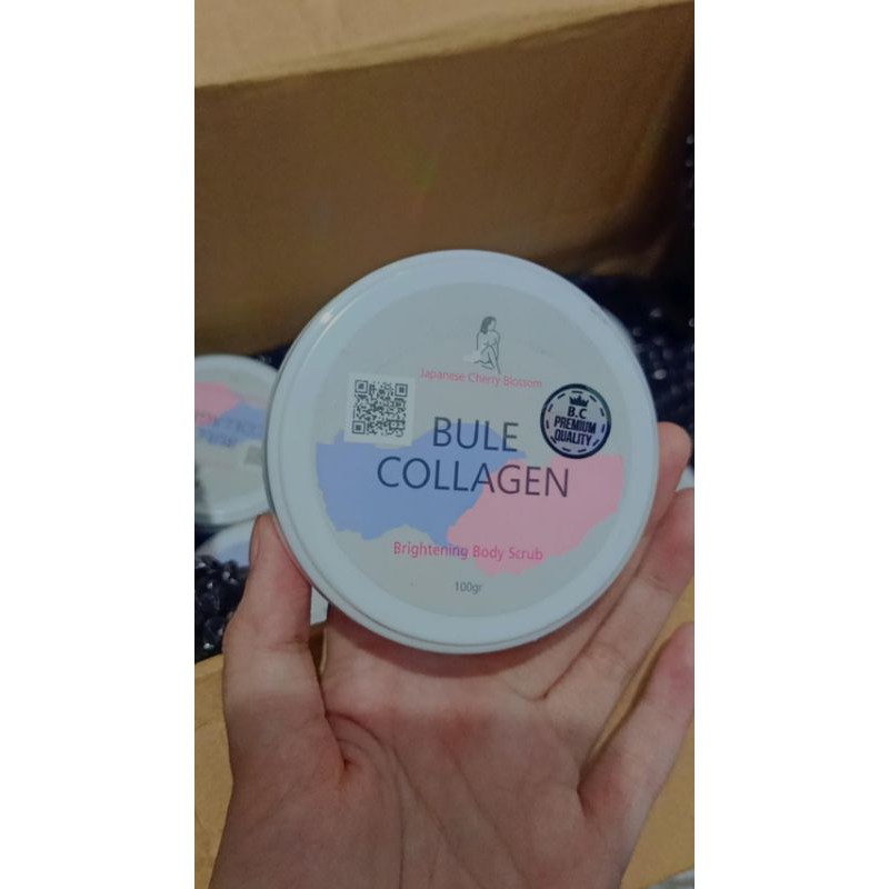 BULE COLLAGEN SCRUB / SCRUB BADAN VIRAL / PEMBERSIH BADAN SCRUB / SCRUB BADAN / BPOM / ORIGINAL 100%