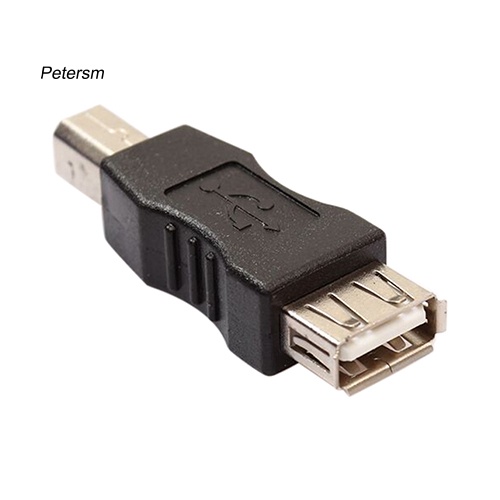Adapter Konektor Konverter Mini Usb Tipe A Female Ke Usb Tipe B Male Warna Hitam