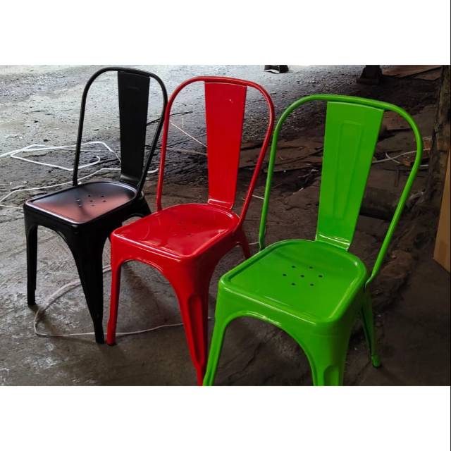 Kursi Cafe Besi, Kursi Taman Besi, Kursi Teras Besi