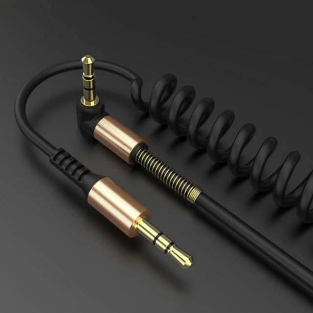 KABEL AUDIO AUX 1 IN 1 WTC KABEL AUX KABEL JACK L 3.5MM AUDIO HANDPHONE KE SPEAKER