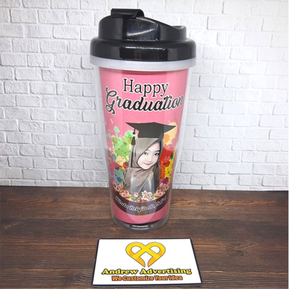 Kado Wisuda / Botol Tumbler Graduation / Hadiah Wisuda