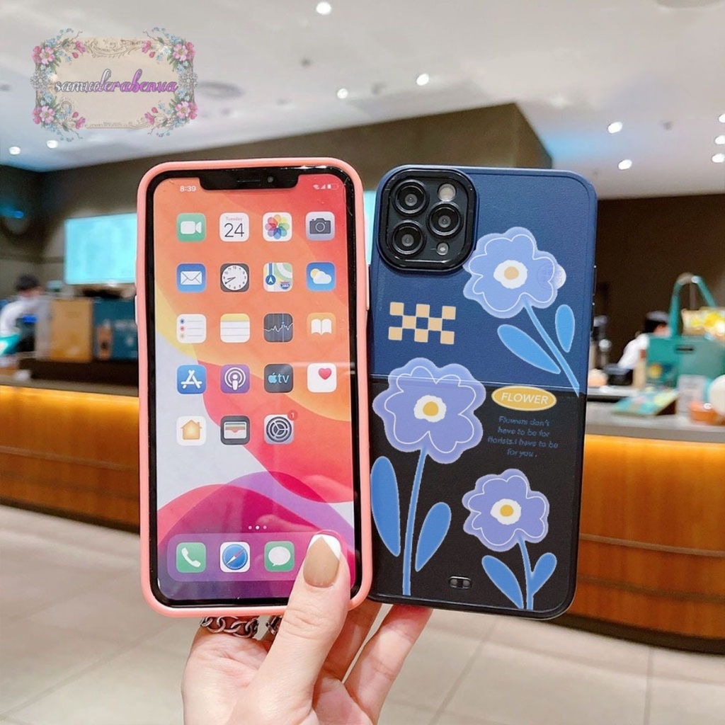 SS107 CASE MOTIF BUNGA OPPO A1K A3S A5S A12 A11K A7 F9 A15 A15S A16 A31 A8 A37 NEO 9 A52 A92 A53 A33 A54 A57 A39 SB4167