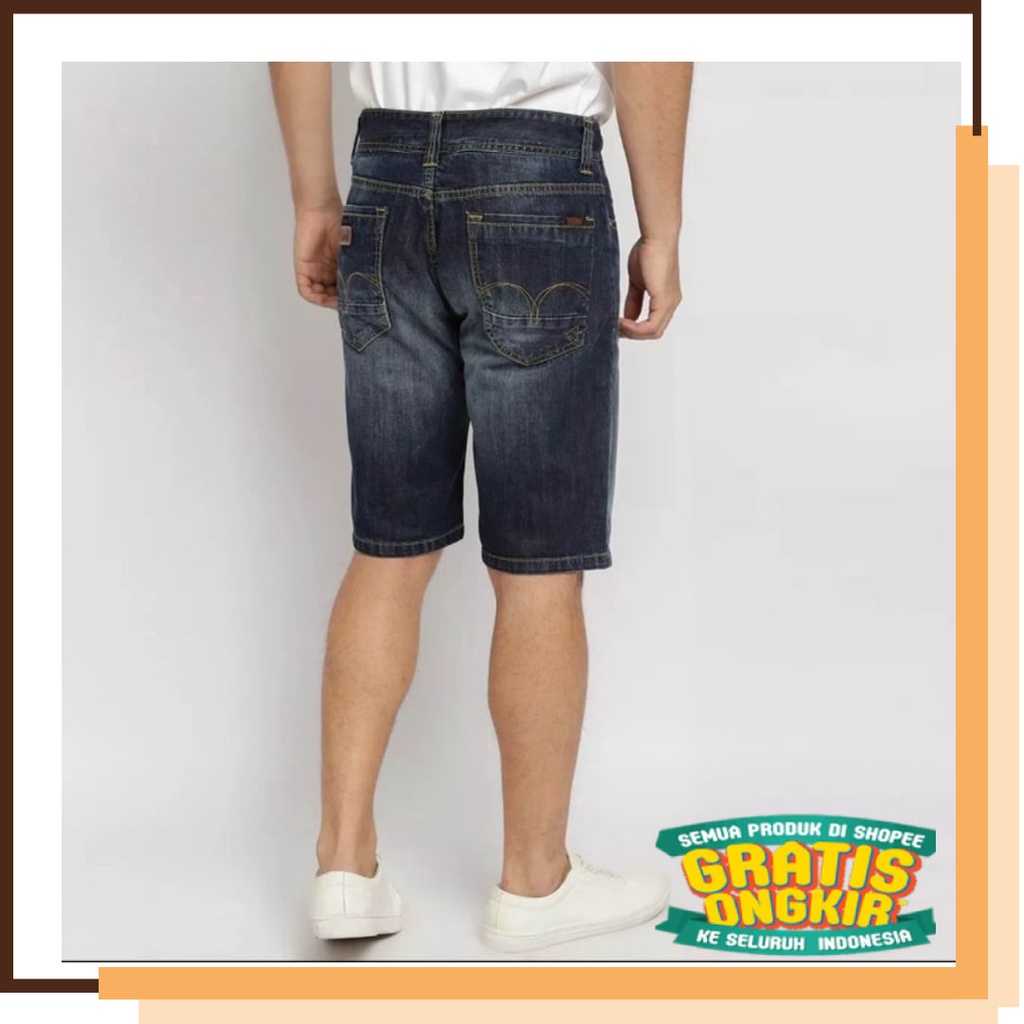 Smooth Skinny Slim fit Reguker Standart Slimfit Laki Laki / CELANA PENDEK PRIA JEANS LOIS ORIGINAL 1