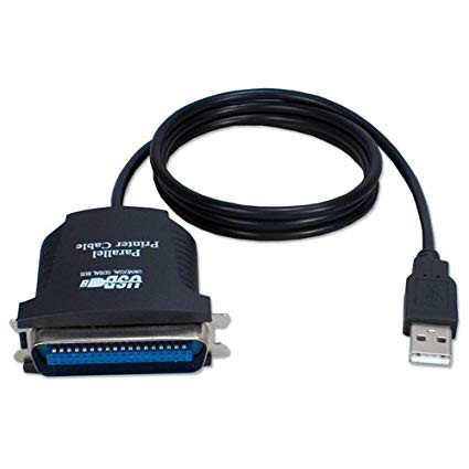 Kabel USB Parallel LPT Printer Konverter Support Win10 USB to Paralel