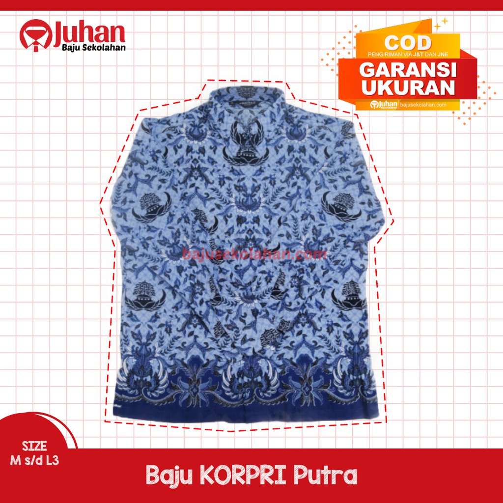 Jual Seragam Korpri Baju Korpri Batik Korpri Seragam Guru Korpri