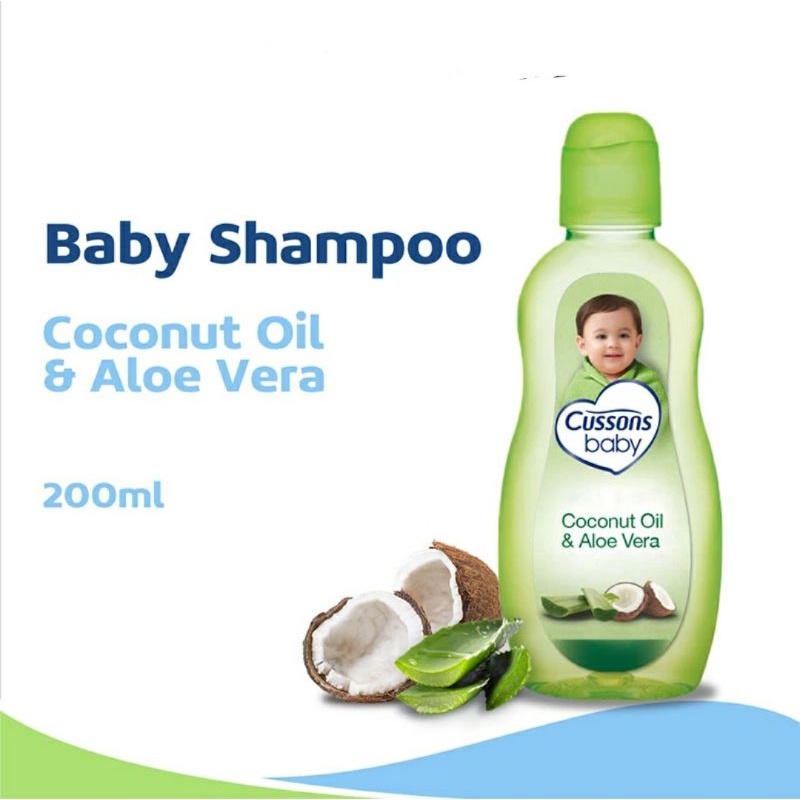 CUSSONS BABY SHAMPOO COCONUT OIL &amp; ALOE VERA 100+100 ML