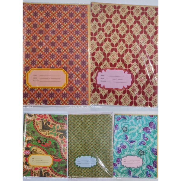 

Sampul Buku / 20 lembar