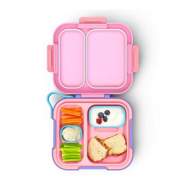 Zoku Neat Bento Lunchbox - Tempat Makan Anak Unik Tempat Makan Anak Anti Tumpah Kotak Makan Bento Anak Dan Dewasa Bekal Sekolah