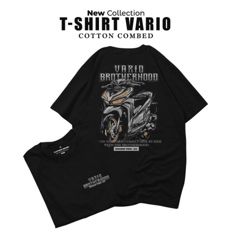 Kaos Vario Brotherhood | Kaos Team Vario Indonesia | Kaos Rider Vario Terlaris