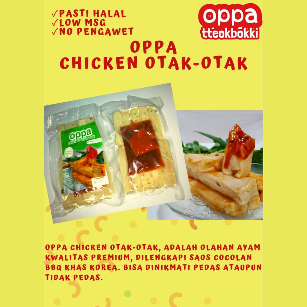 

Oppa Chicken Otak otak