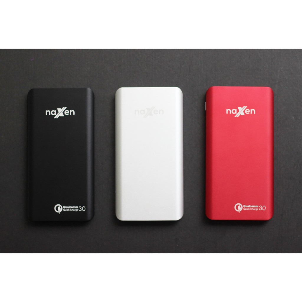 Naxen Power bank Slim 10000 mAH Quick Charge 3 0 Type C Xiaomi Oppo