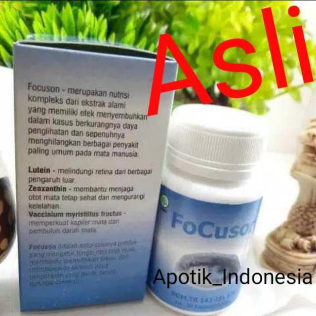 PROMO OBAT  FOCUSON SUPLEMEN MATA  RABUN  JAUH  DEKAT BUKAN S 