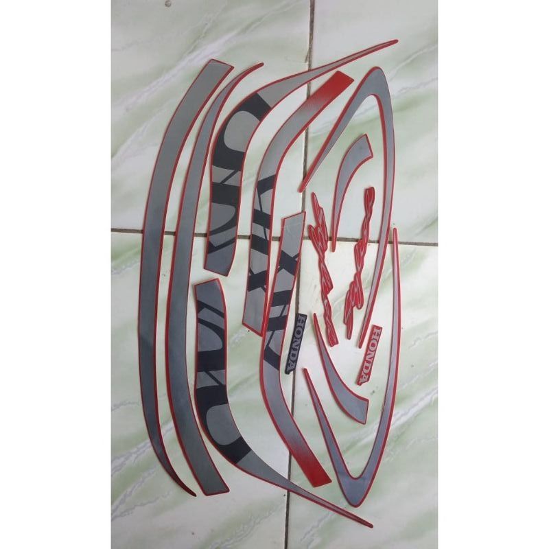 striping full body honda scoopy 2021