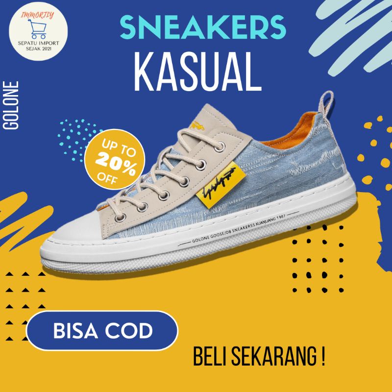 Sepatu Sneaker ZUHRA Pria High Avenir - Alcatraz Sidney Bornie Shoes Yeager Aligator Octops Mayumi S