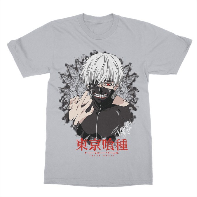 Kaos Anime Tokyo Ghoul Kaneki Ken 7 - Anime Manga - Chicken Garment
