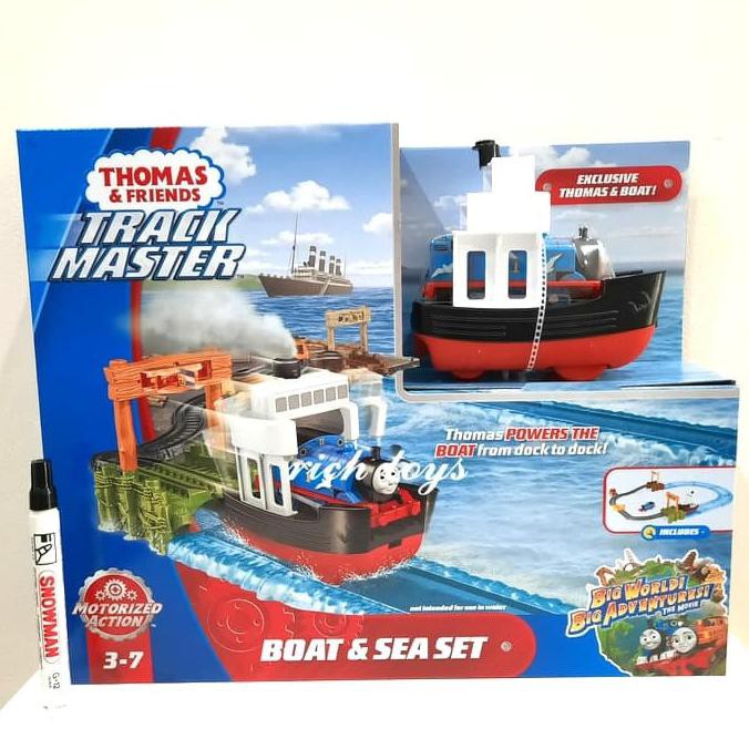THOMAS AND FRIENDS TRACK MASTER BOAT SEA SET