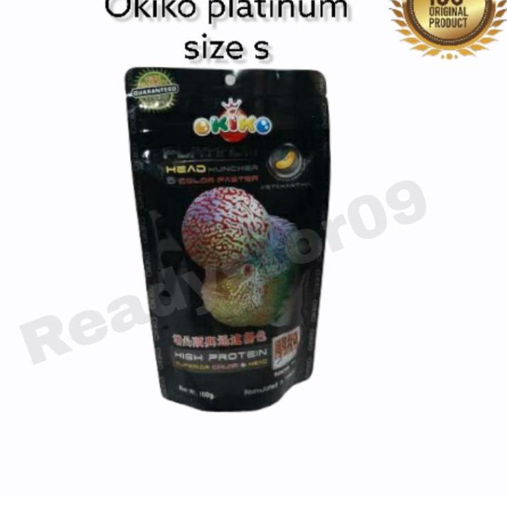 ✦ Okiko platinum Size S original Platinum head pelet louhan lohan ❇