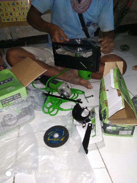 Ryu Mesin Gerinda Rsg 100-3 / Angle Grinder / Gerinda Tangan 4 Inch Ryu