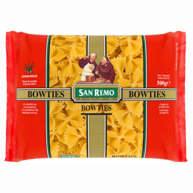 

San Remo Bowties Pasta 500gr