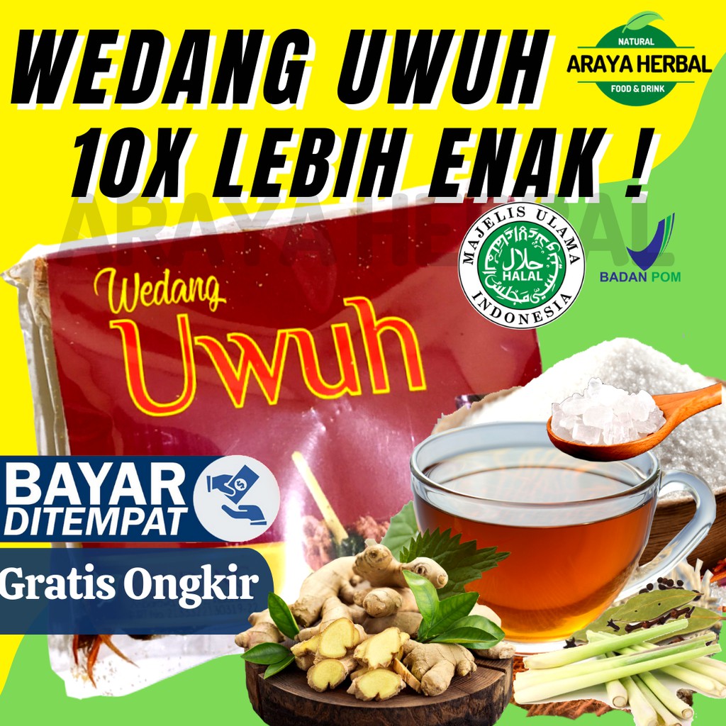 

Wedang Uwuh Komplit Khas Jogya Herbal Jamu Jahe Kondang Food