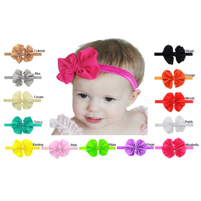 Bando Anak Cantik / Headband Anak / Bandana Bayi / Headband Anak