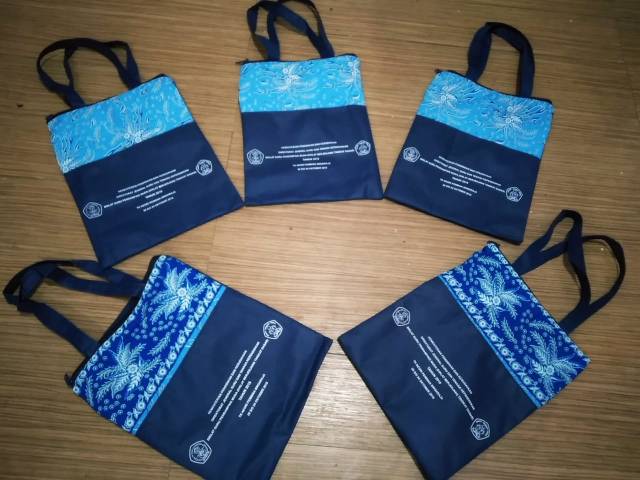 Tas seminar sablon custom / tas jinjing custom