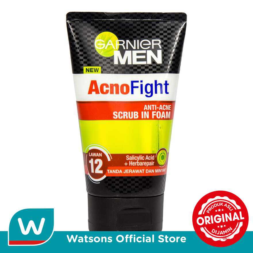 Garnier Men Acno Fight Anti Acne Foam 100ml