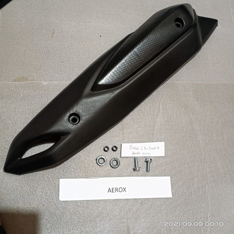 Tutup knalpot yamah aerox 155  lexi