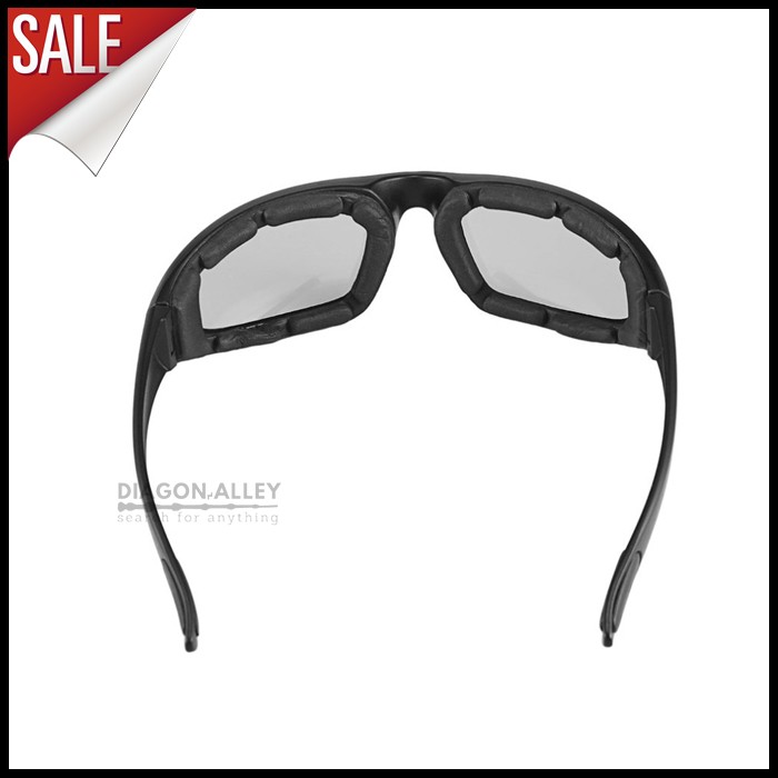 KACAMATA SEPEDA WINDPROOF Dustproof Motor Sporty ANTI DEBU ANGIN Acetato HITAM