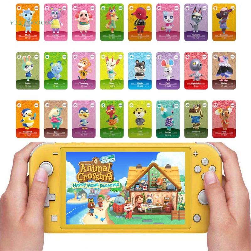 Vivi Series 5 Amiibo Card NFC Game Tag Seri Animal Crossing Amiibo Ntag215