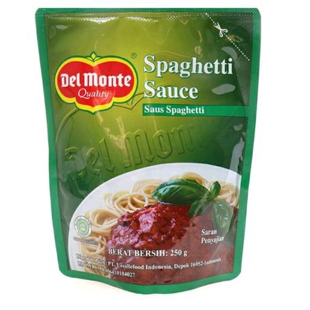 Saus Extrahot BBQ Spaghetti Tastychili Tomat Delmonte kemasan Pouch ALL VARIANT