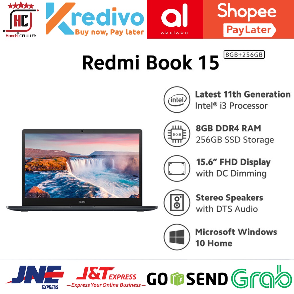 XIAOMI REDMIBOOK 15 8/256GB GARANSI RESMI XIAOMI INDONESIA 2 TAHUN