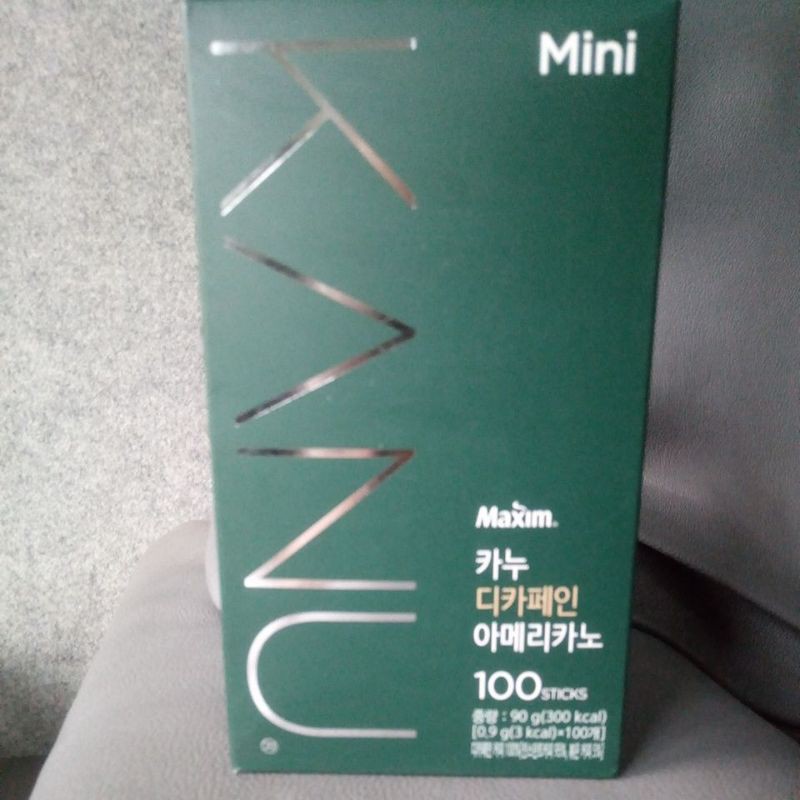 Maxim Kanu mini decaf coffee original Korea(3 kcal)