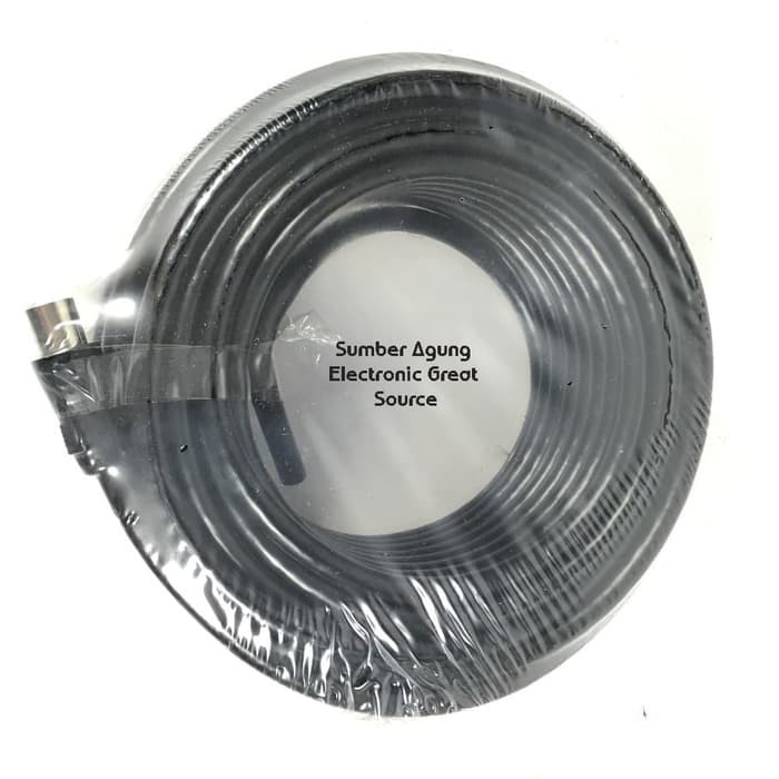 Kabel Antena 15 Meter Trillion Coaxial RG6U 75ohm Kabel Anten 15M