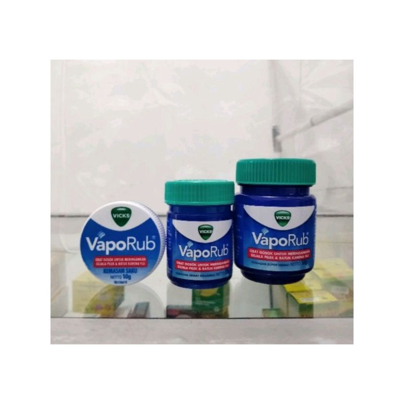 vick vaporub 10gr vicks 25gr