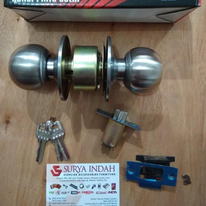 Berkualitas Kunci Bulat Adjustable Sehingga Mudah Pemasangan Diskon